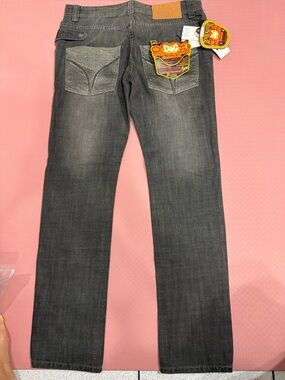 D&G Men's Gray Denim Jeans